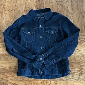 Uniqlo Denim Jacket - Navy - Size Medium